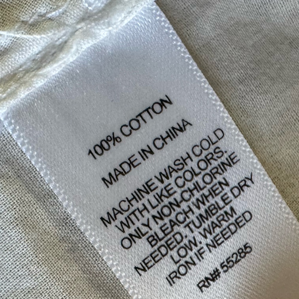 Express Medium 100% Cotton Button Down Ruffled Top - image 3